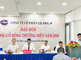 Công ty CP LILAMA 18: Đại hội cổ đông thường niên năm 2026