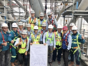 LILAMA 18 THỬ ÁP THÀNH CÔNG LÒ HƠI NHÀ MÁY NHIỆT ĐIỆN VĨNH TÂN 4 MỞ RỘNG VƯỢT TIẾN ĐỘ GẦN 1 THÁNG